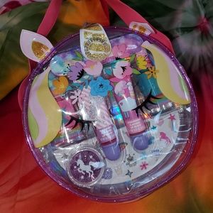 Part of dreams collection unicorn clear bag with